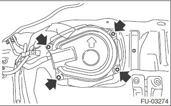 Топливный бак Subaru Impreza